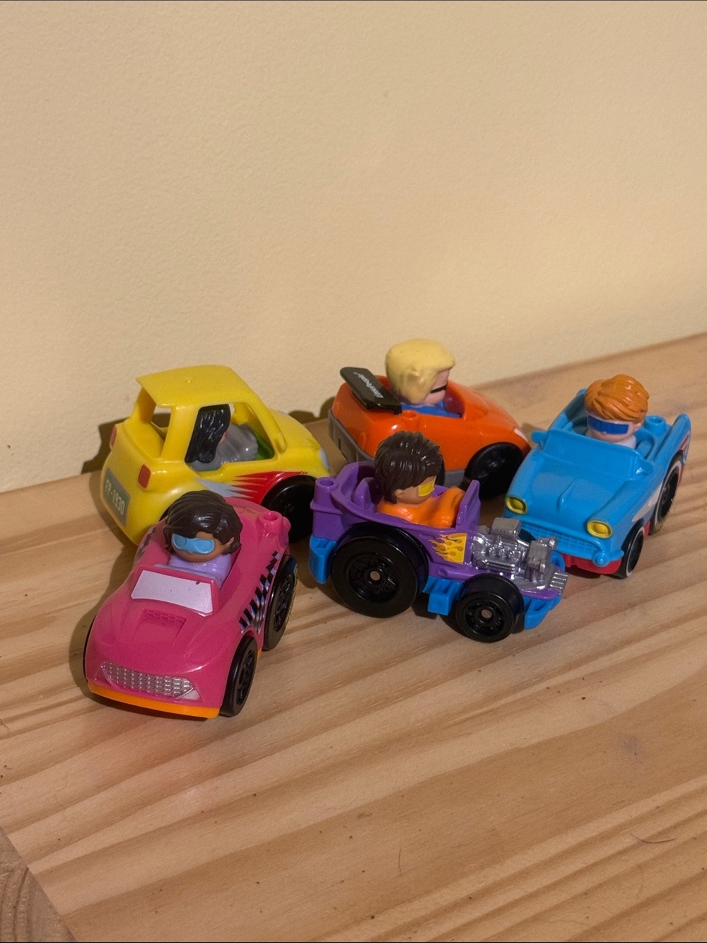 Mattel little people wheelies